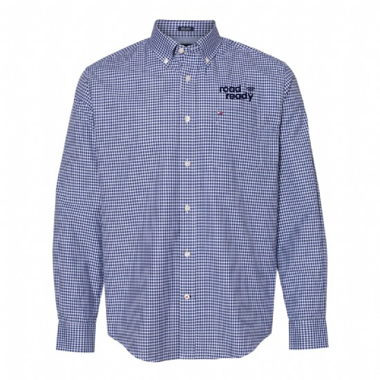 Tommy Hilfiger 100s Two-Ply Gingham Shirt
